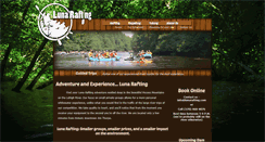 Desktop Screenshot of lunarafting.com